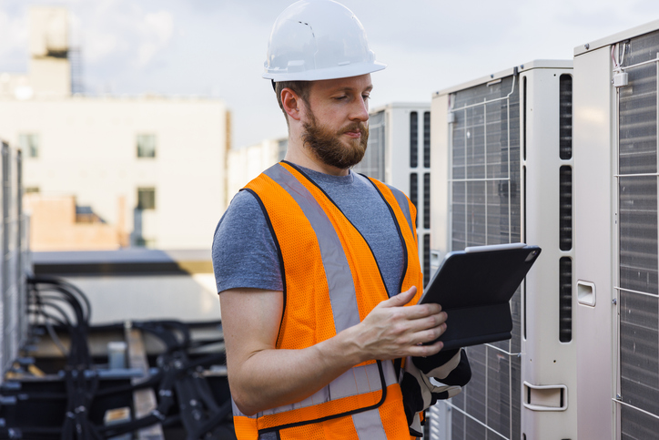 review management for HVAC company